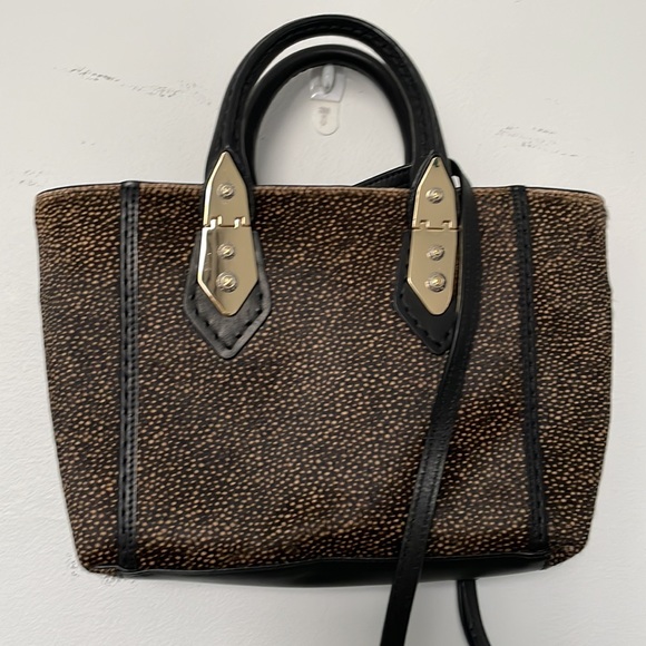 Henri Bendel A List Mini Satchel in Multi brown - Picture 4 of 8